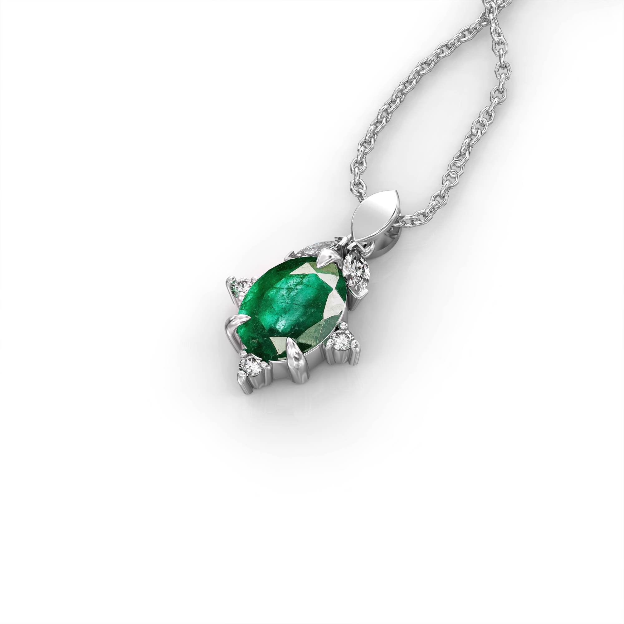 Darje ring - diamond and black sapphire ring