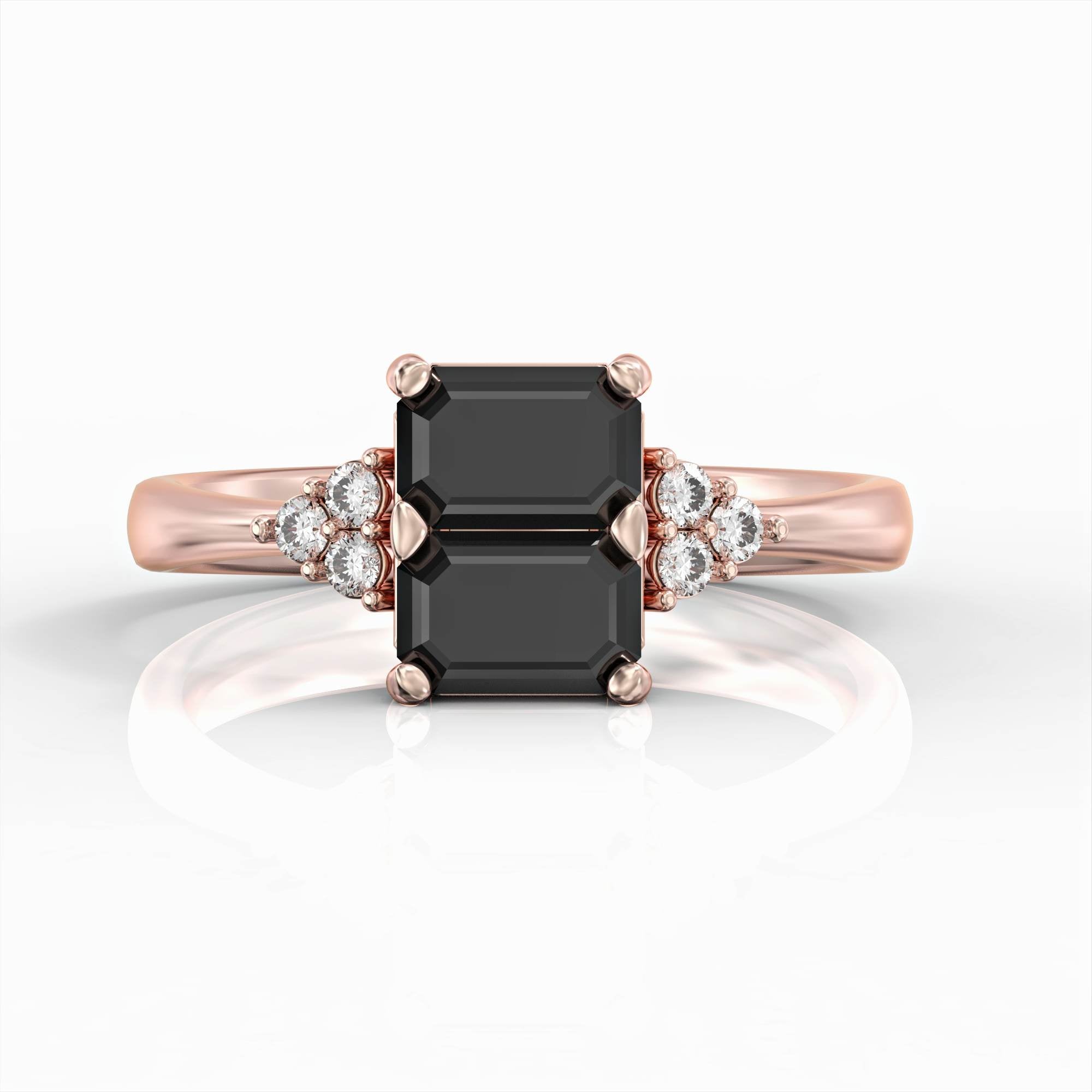 Siempre ring - Siempre ruby and diamond studded ring