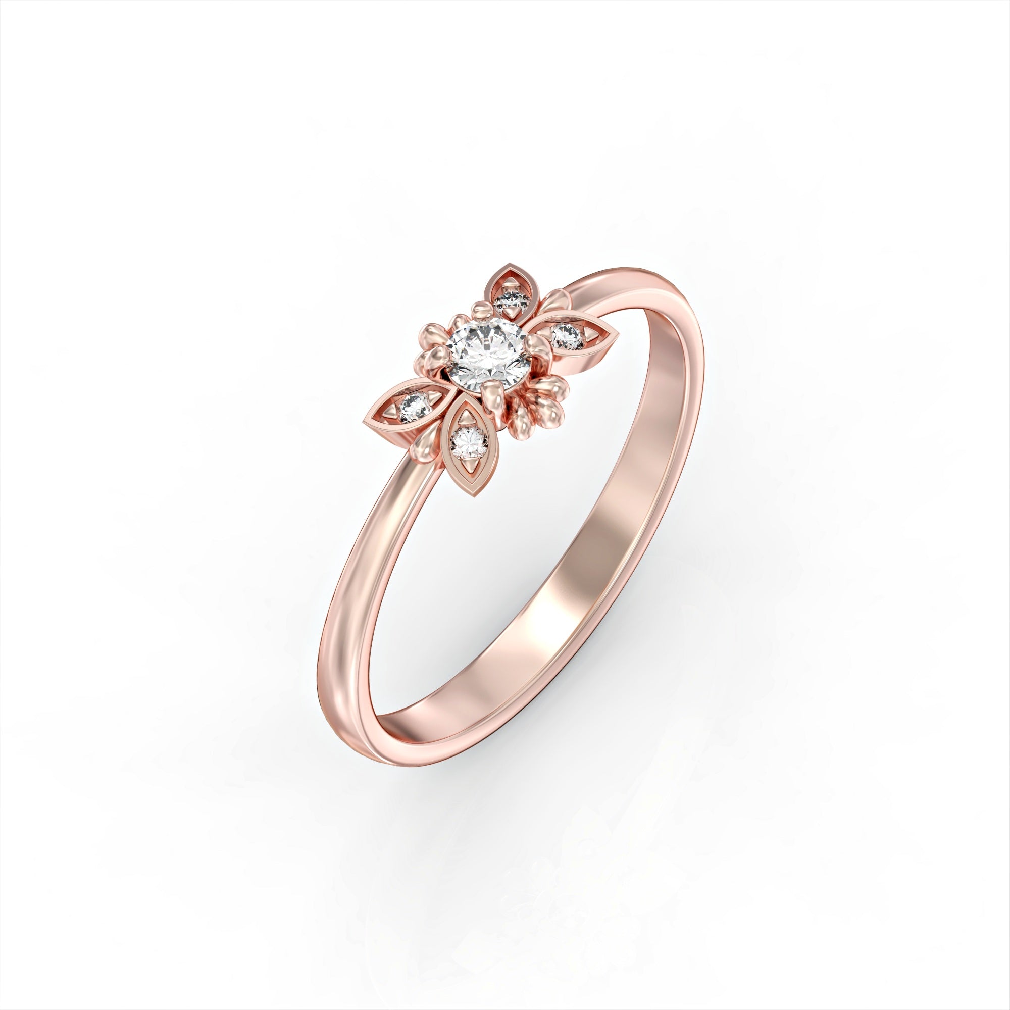 Tenerife ring - diamonds 