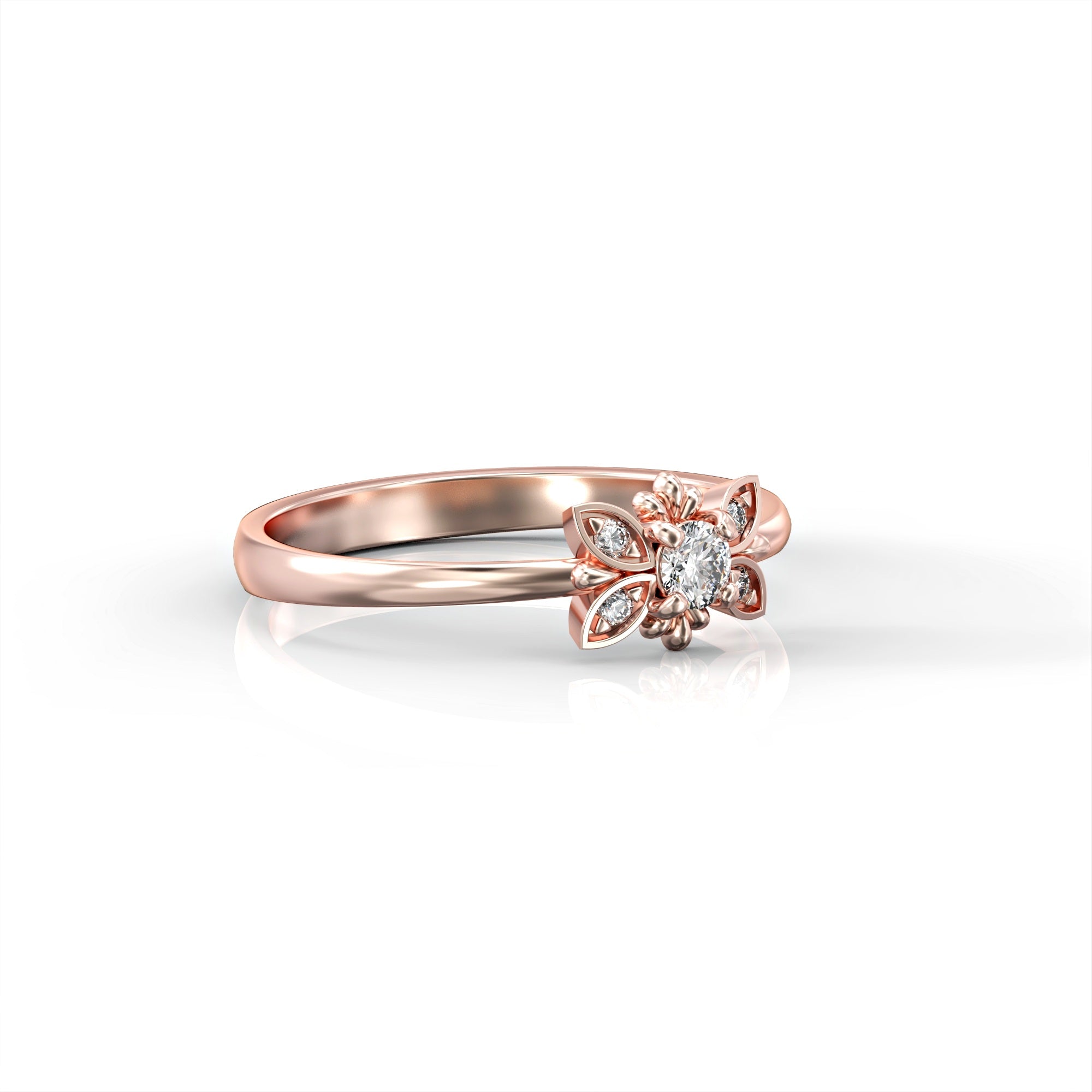 Tenerife ring - diamonds 