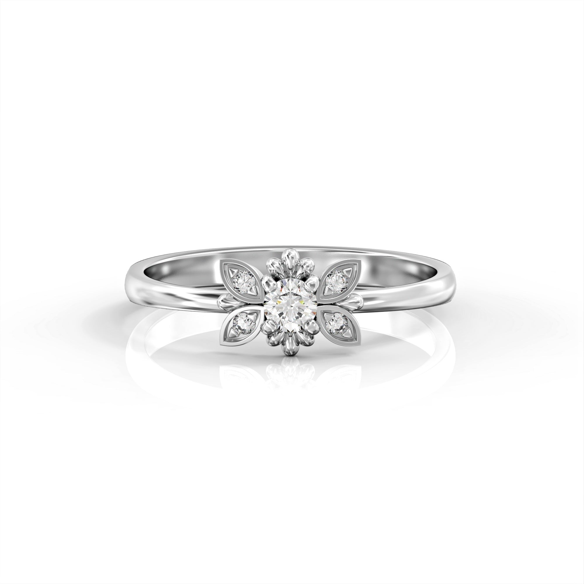 Tenerife ring - diamonds 